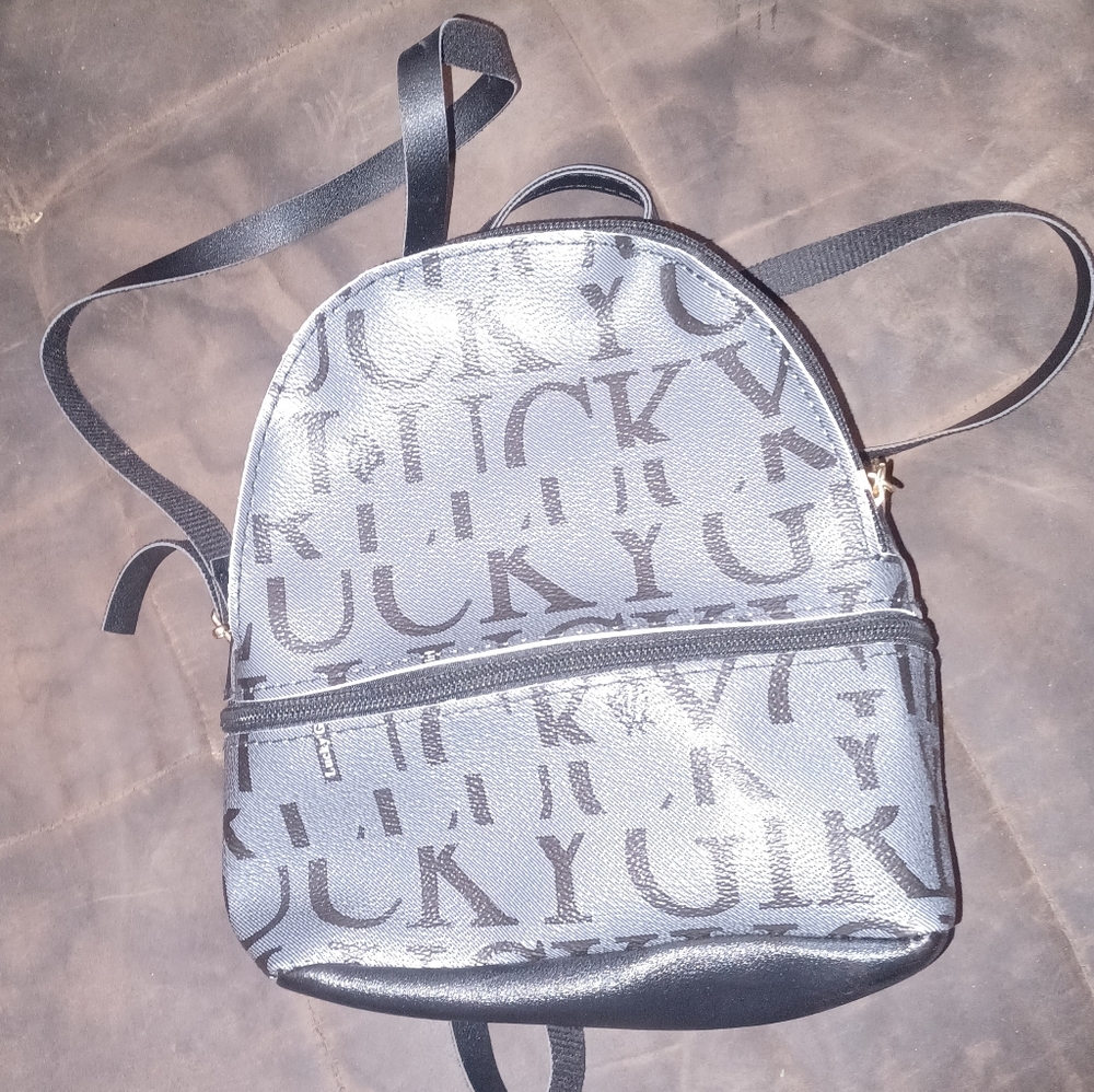 Lucky Girl logo Backpack